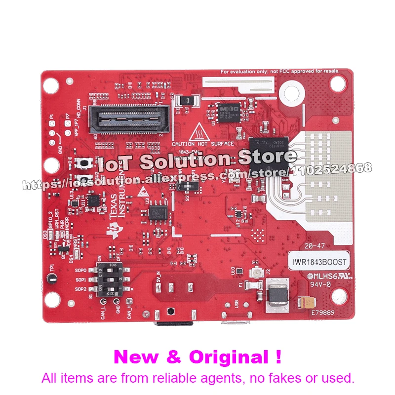 IWR1843BOOST IWR1843 BoosterPack Evaluation Module for Single-chip 77GHz mmWave Sensor