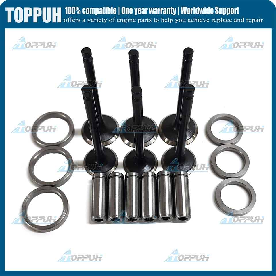 1Set New 3TNE68 Valves Kit For Yanmar 3TNE68 3TNE68C Engine