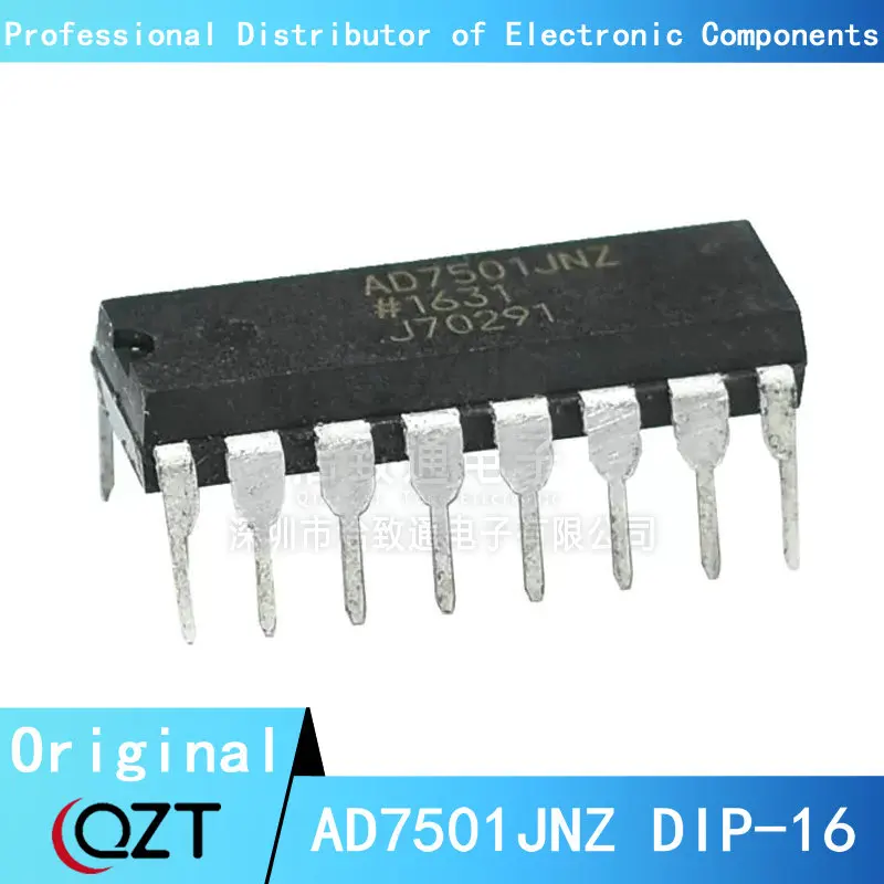 10 teile/los ad7501 dip ad7501j ad7501jn ad7501jnz dip-16 chip neuer spot