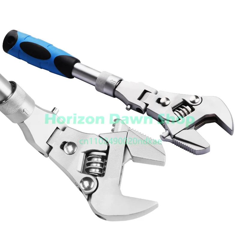 10 Inch Adjustable Folding Ratchet Wrench