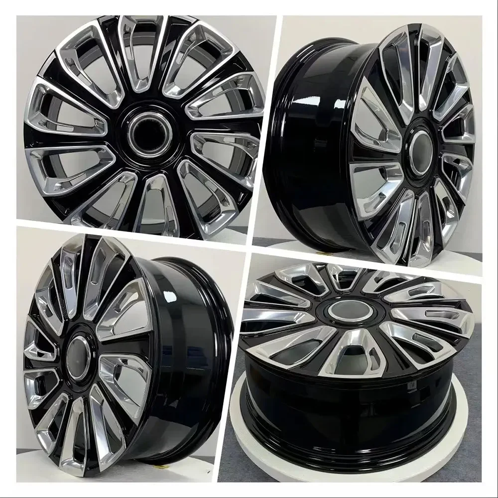 Aviation Aluminum Forged Wheels Lightweight Multi-Bolt-Pattern 16-23 Inches Custom Finish