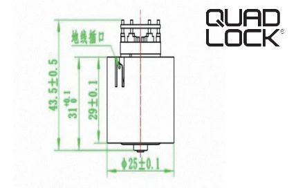 QUAD LOCK 40mm Inrunner Brushless High-Speed Ducted Jet Fan Air Blower Turbo – Specialized for Compressed Air Duster Cleaners