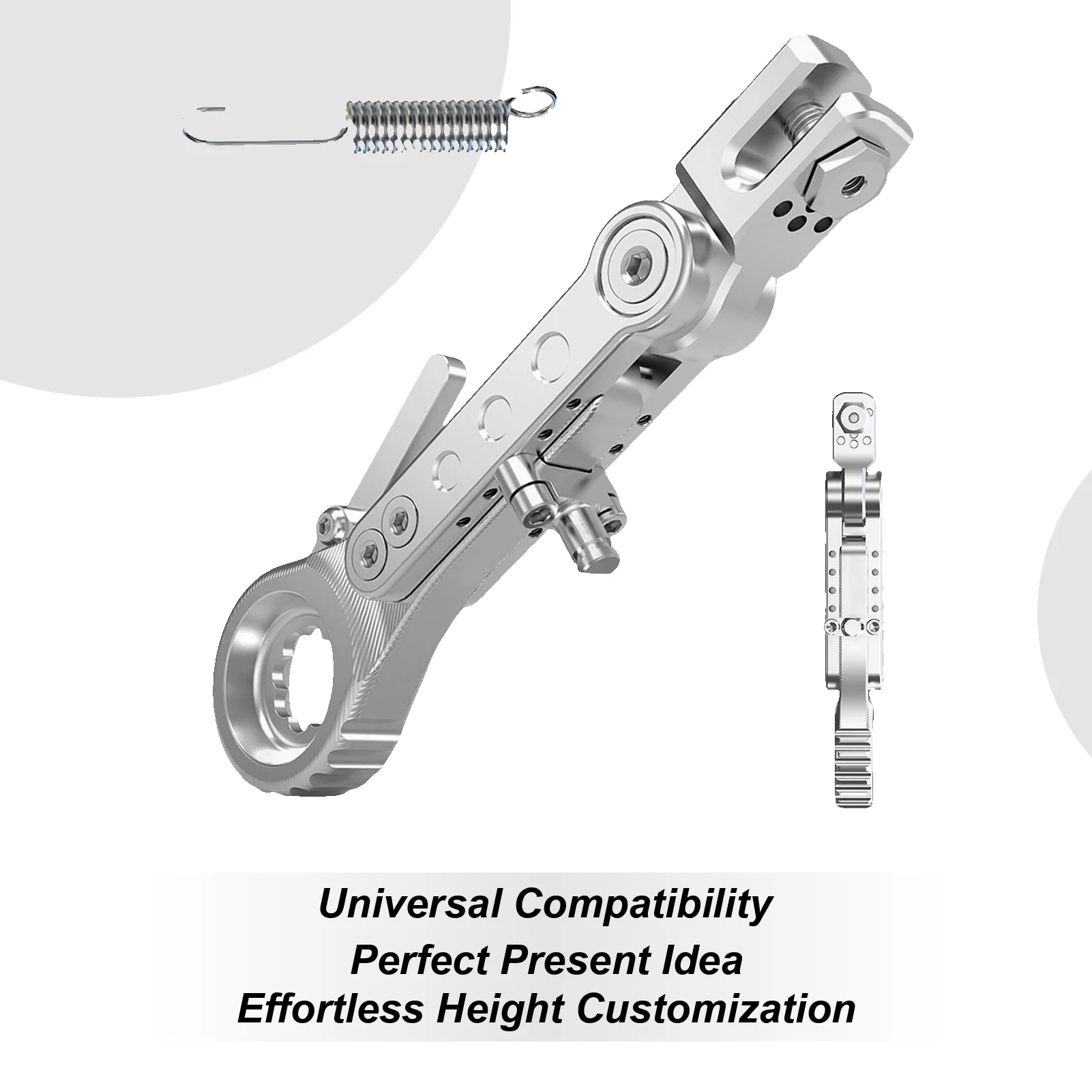 

Подставка для мотоцикла из сплава, прочная несущая способность, регулируемая парковочная подставка для электрического мотоцикла для мужчин, женщин и мальчиков