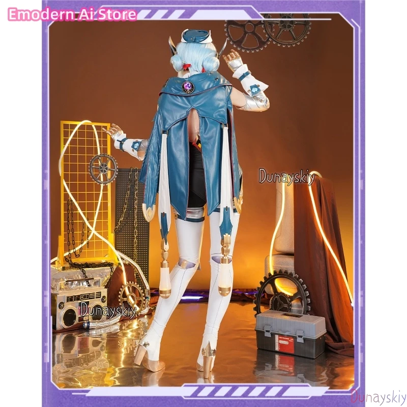 

Automaton Girl Ineffa Cosplay косплей Game Genshin Impact Wig Women Halloween Roleplay Party Suit Props Ineffa Cosplay Presale