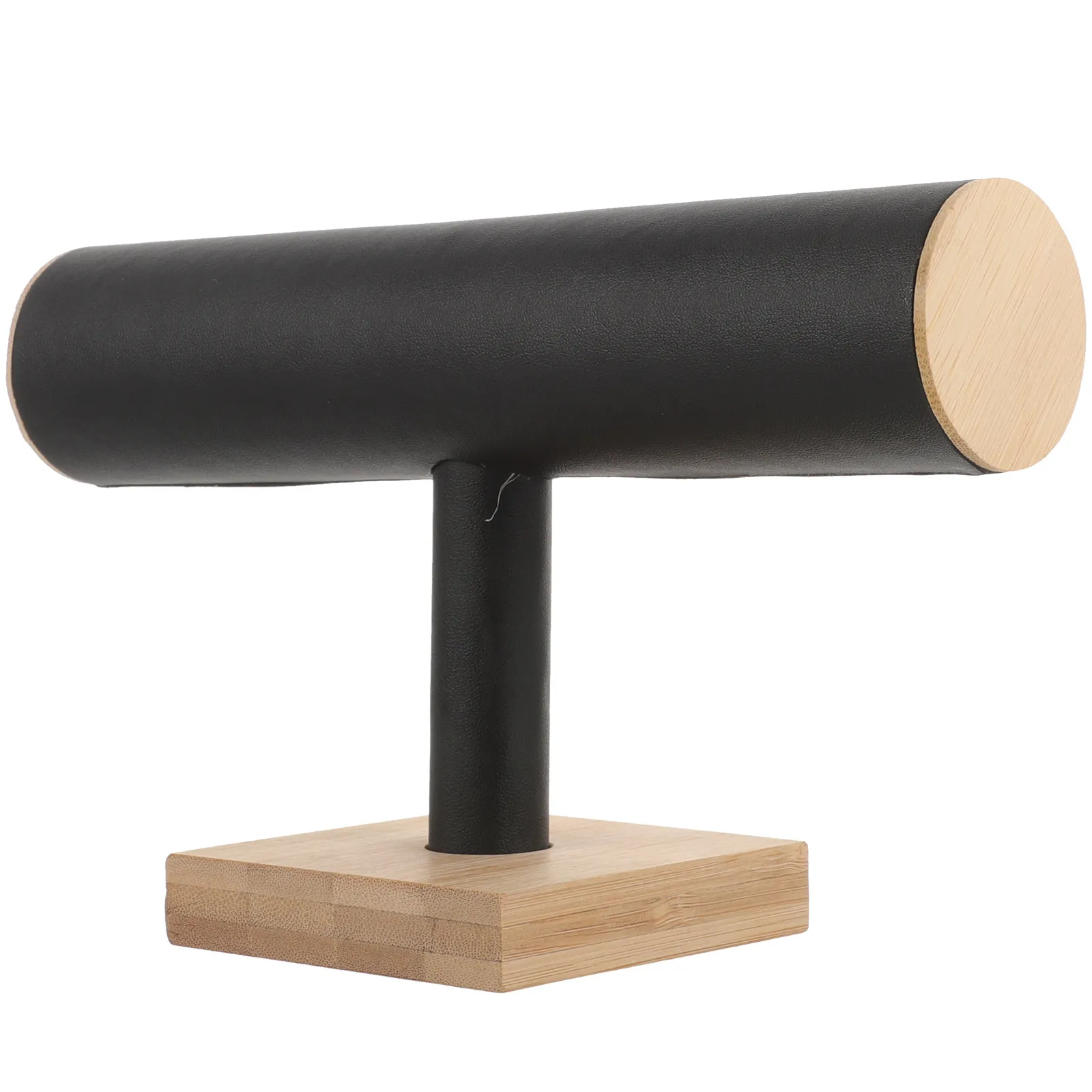 

Подставка для украшений из бамбукового дерева, держатель для браслетов, очень широкий органайзер для аксессуаров для дома и магазина, для часов