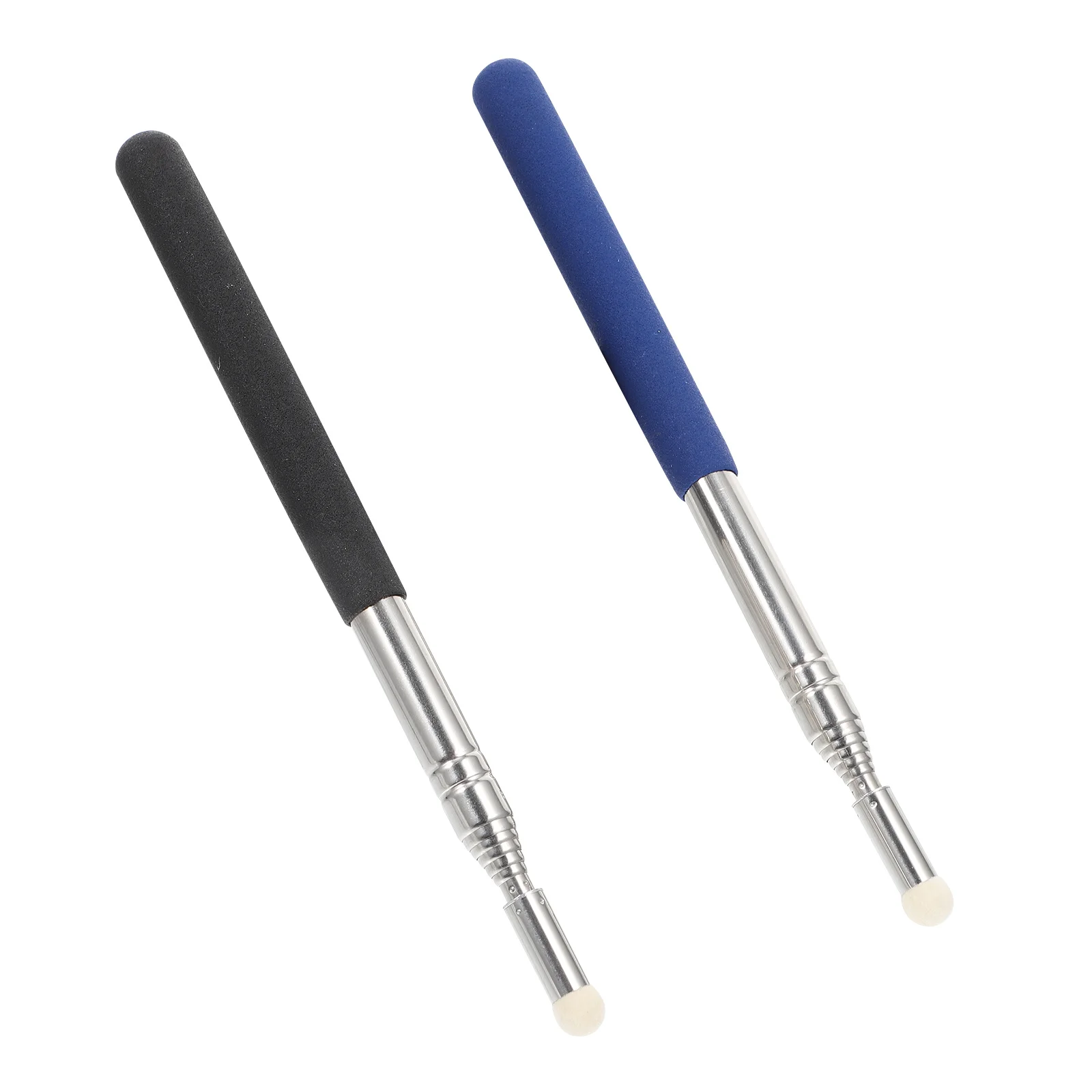 

2 Pcs Pointer Baton Whiteboard Telescoping Teachers Pointers Hand Sticks Office