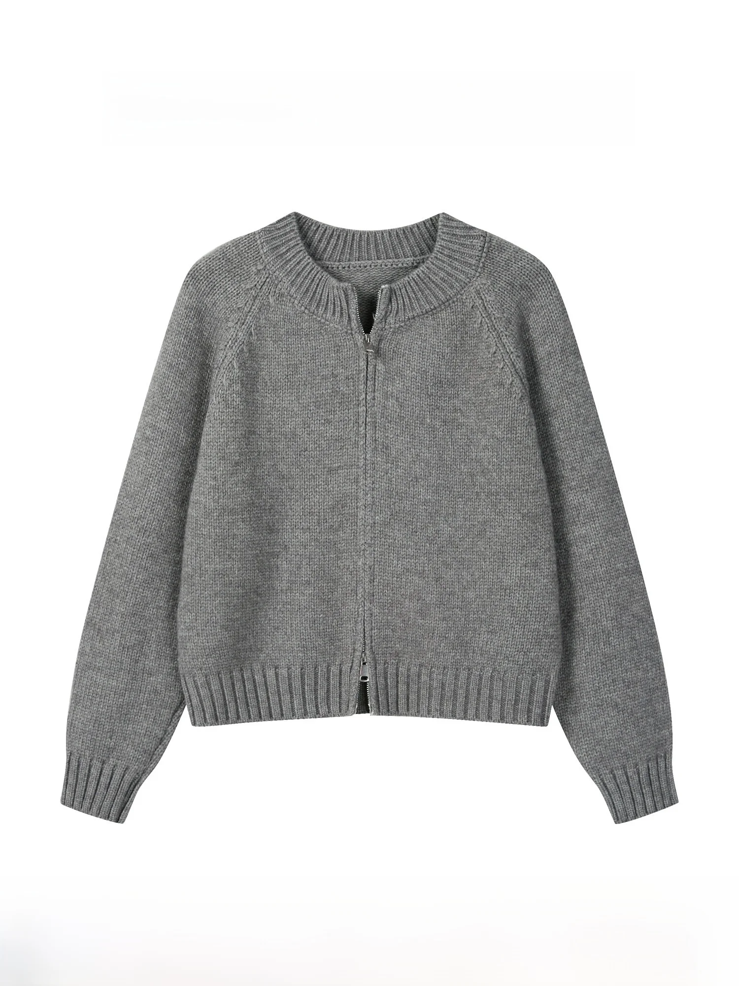 

Женский свободный кардиган на молнии, осенняя новинка, повседневная удобная модная верхняя одежда