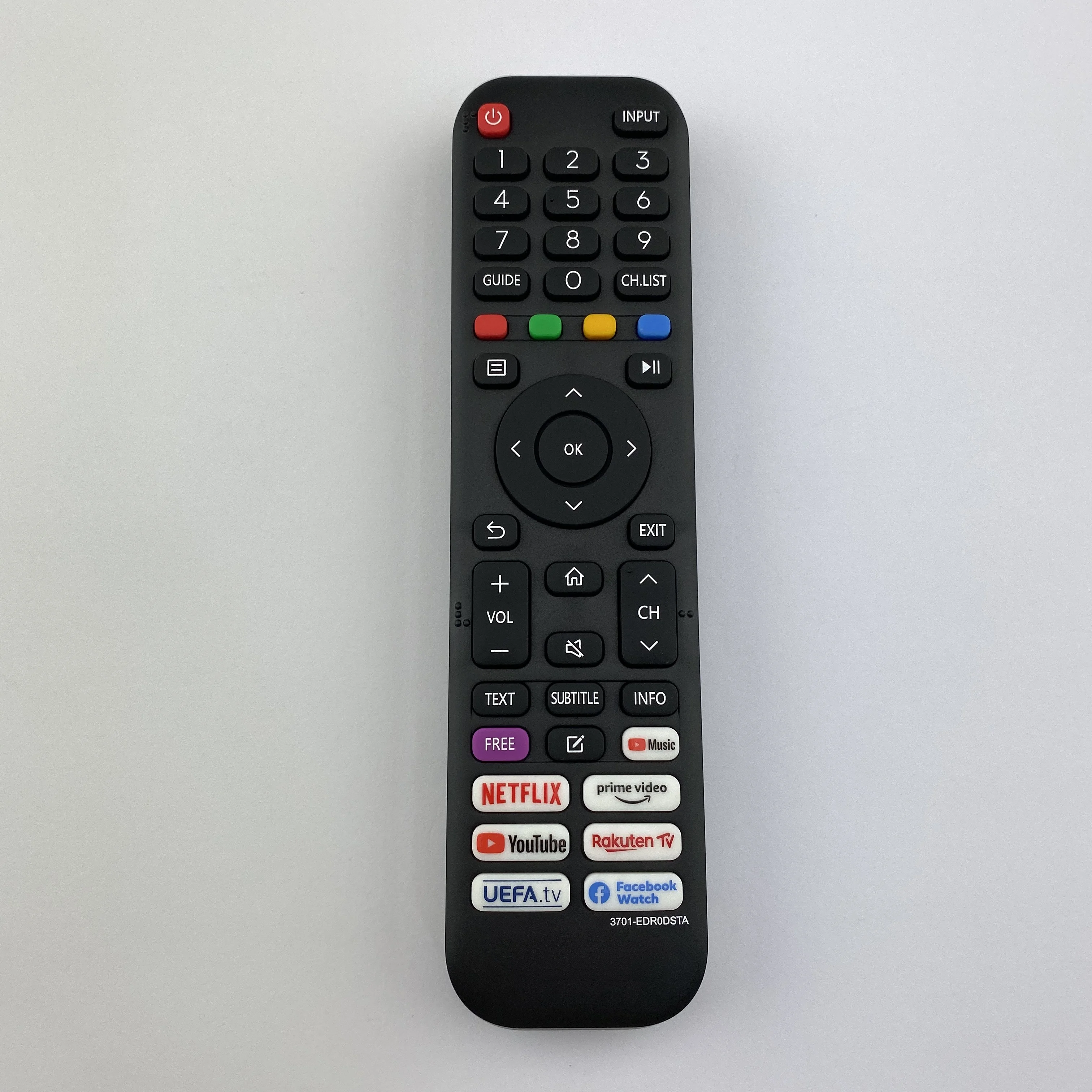 New EN2AV30D 3701-EDR0DSTA AN2106042 34AR3701-EPR0RC1 AN2205281 EN2J30 Remote Control for DISTAR HISENSE RISING ROCH Televisions