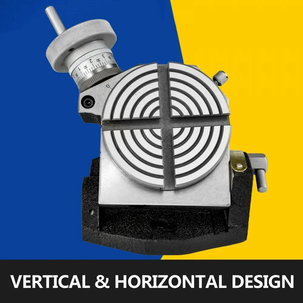 VEVOR Vertical & Horizontal Rotary Table 4\