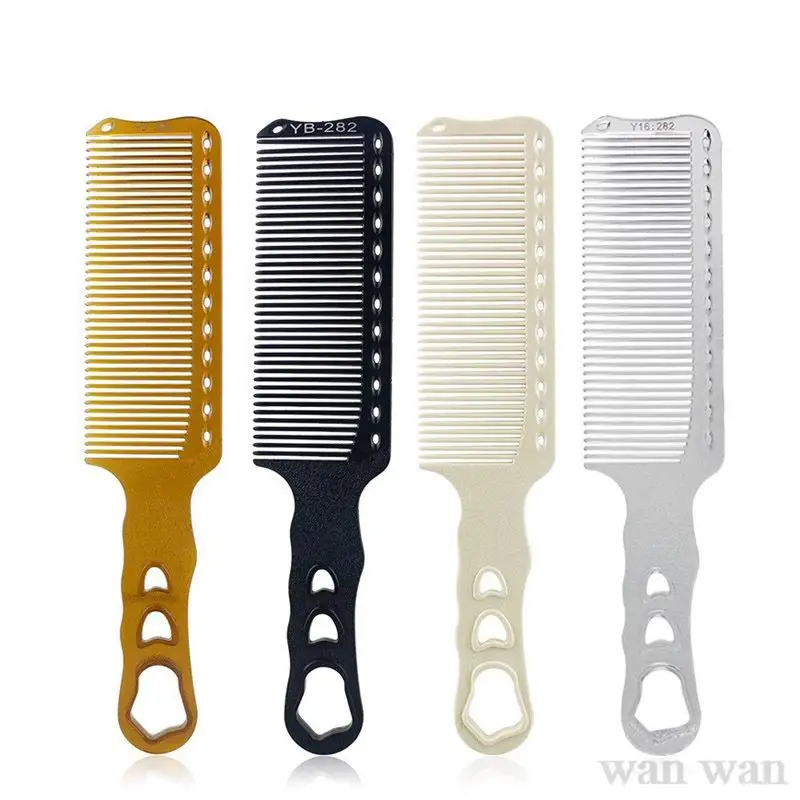 1Pc Men\'s Hair Cutting Comb Anti-slip Anti-static Hairstylist Trimming Hair Comb Barber Shop Pro Hairdressing Hairbrush Y0724