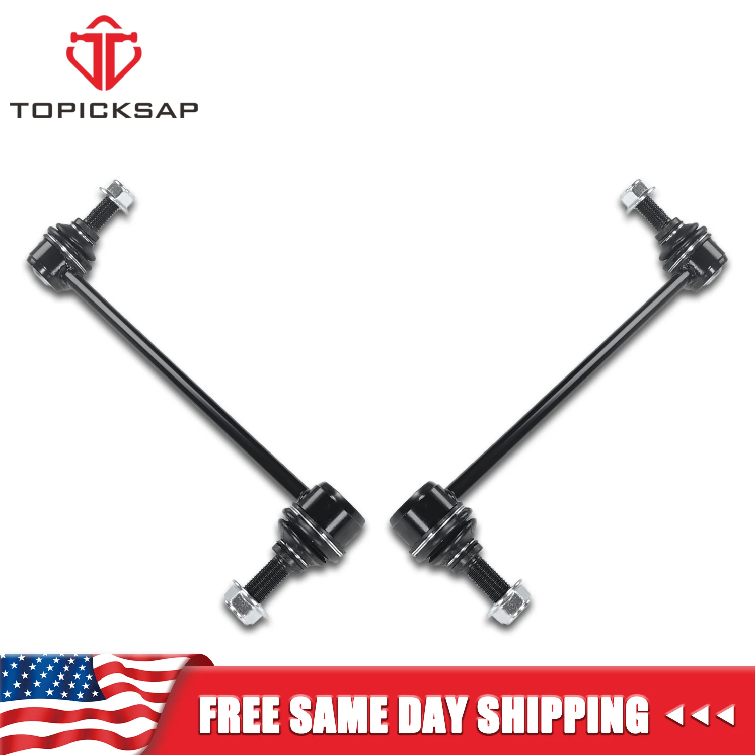 

TOPICKSAP Pair of Suspension Front Sway Bar Link Kit for TOYOTA SIENNA 2004 2005 2006 2007 2008 2009 2010 K80249