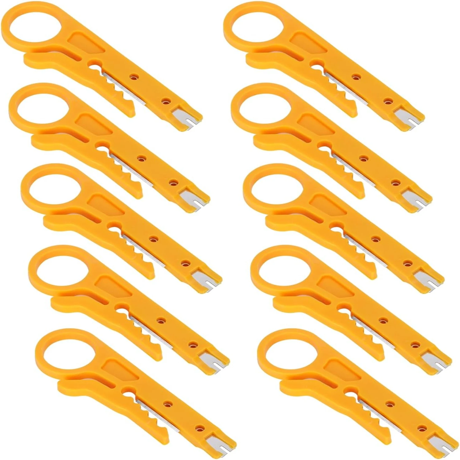 Efficient, Superior 10-Piece Mini Wire Cutting Set for High-Quality, Professional Operations - Precision Wire Stripper Pliers fo