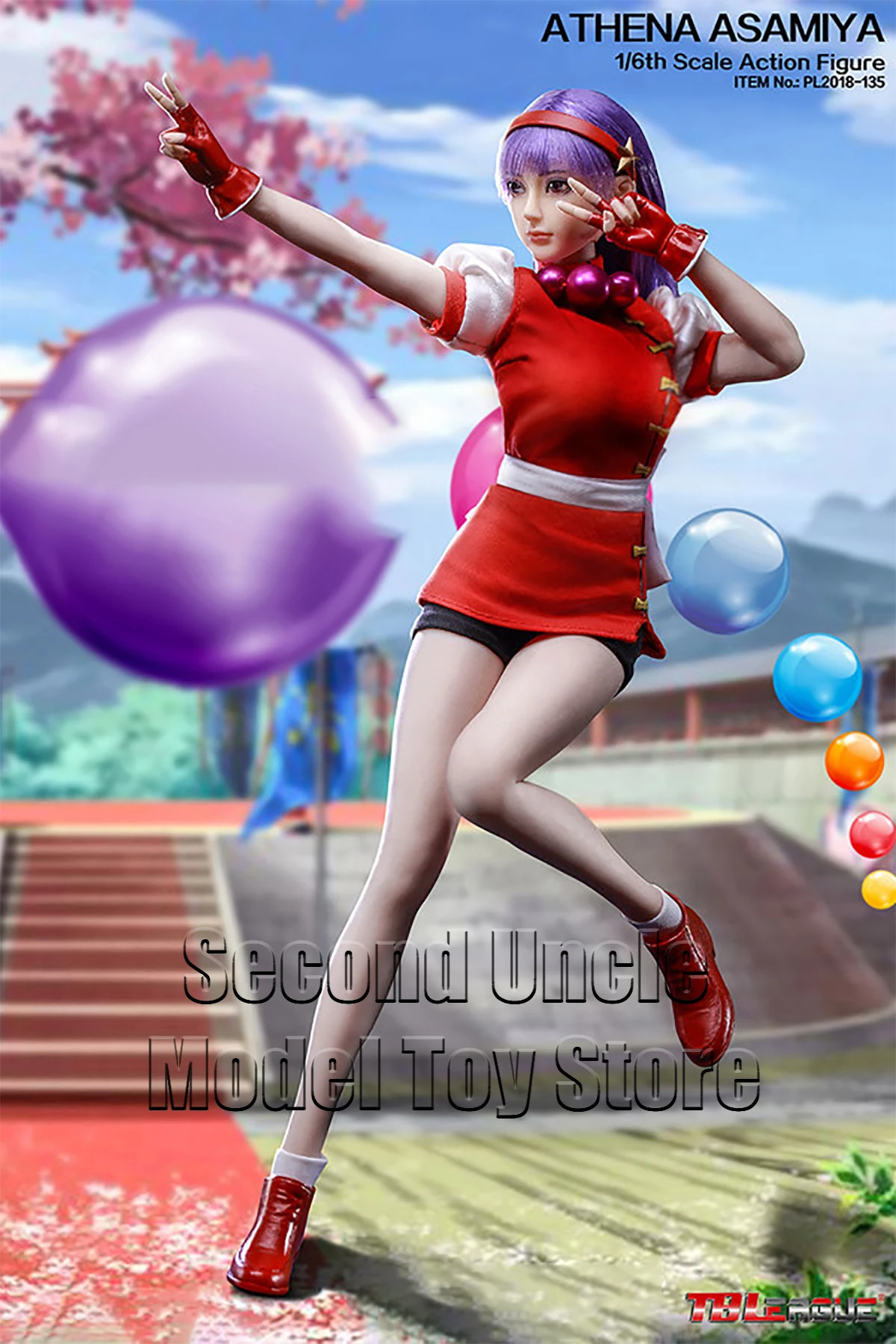 

TBLeague PL2018-135 1/6 Athena Asamiya Fighting Game Characters Action Figure Full Set Collectible Model Toys Gift