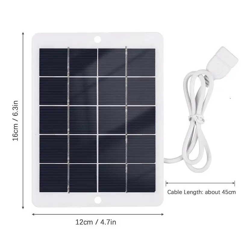 5V,5V,5V,5V,5V,防水,高速,キャンプ用,ファン用,LEDライト用の携帯電話ソーラー充電器