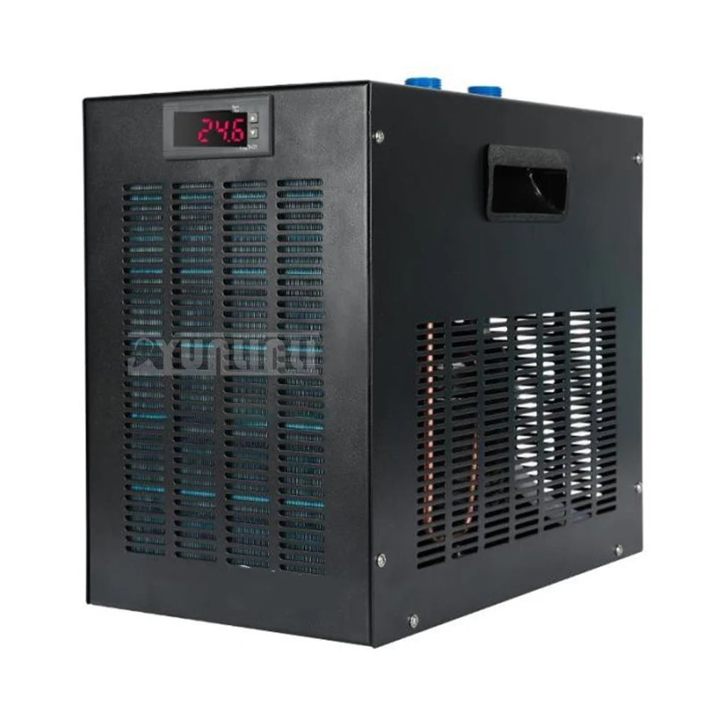 Fresh Seawater Fish Tank Refrigeration Compressor, 300L Aquarium Water Cooling Machine, Automatic Temperature Controlled Chiller