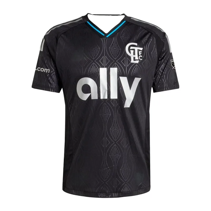 Nouveau T-shirt Rétro Y2K Américain Tendance 2026 Charlotte FC – Maillot de Sport Extérieur – Top Unisexe Tendance Urbaine Identique à Celui des Célébrités Internet