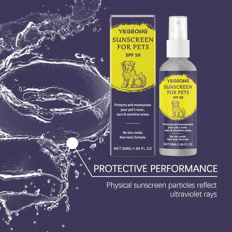 【AB1】Yegbong Dog Cat Pet Protection Spray Mild Ingredients Soothing Cleansing Skin Care Universal Pet Grooming Spray{H}