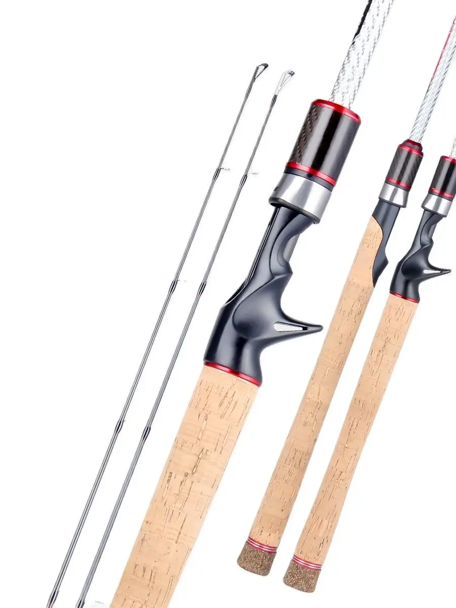 MH Thunder Strong Rod Ocean Spinning Casting Sea Rock Fishing 1.8M  2.1M 2.4M 2.7M Telescopic Carbon Hard Carp Pole Lake River