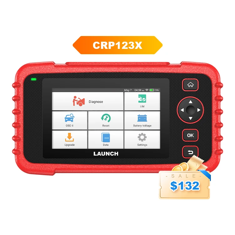 Professional LAUNCH CRP123X crp 123x crp123 Engine Transmission ABS SRS OBD2 Scanner Automotive diagnostic tools for all cars