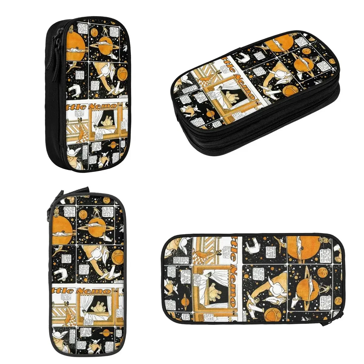 Little Nemo In Slumberland Full Page Comic (Mercury And Saturn) Pencil Cases Pen Bags Pen Box Pencil Pouch For Boy Girl Student