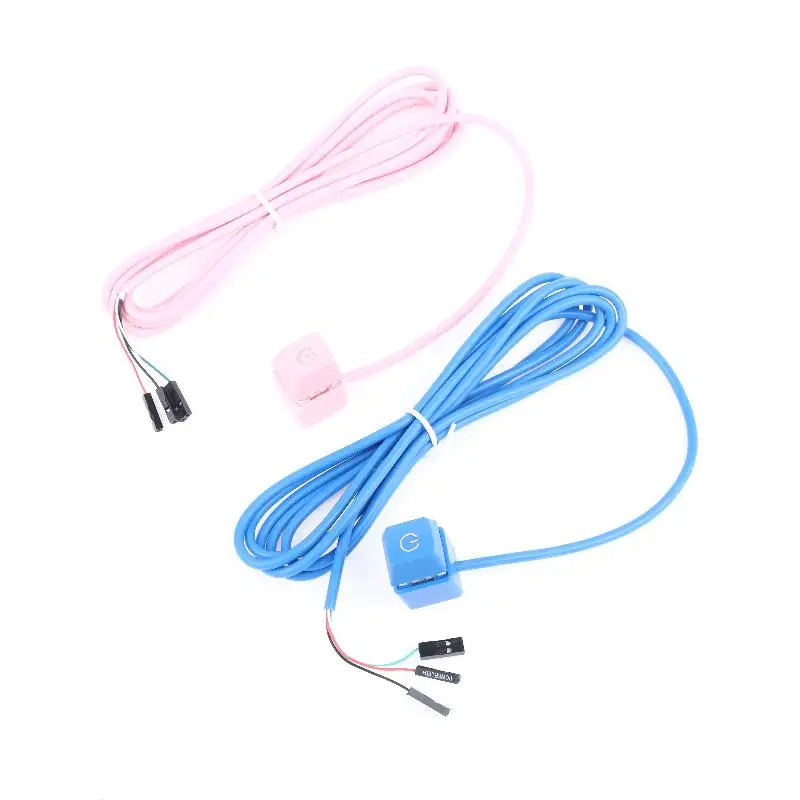 2M Wired External Power On Off Switch Button Extension Cable Motherboard Power External Switch For Desktop Computer Case Mod