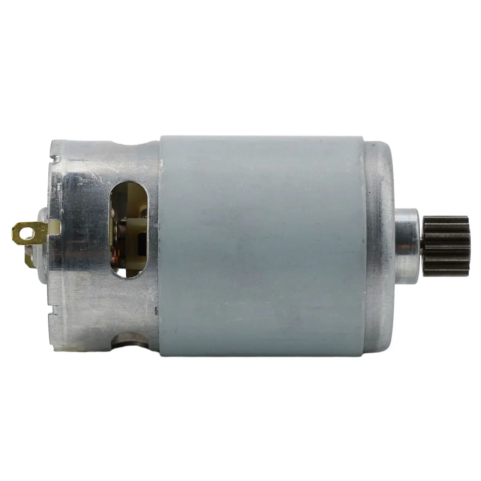 15 Teeth DC Motor for GSR10802Li GSR12002LI Cordless Drill Driver, Long Life, Precise Manufacturing, Silver Color