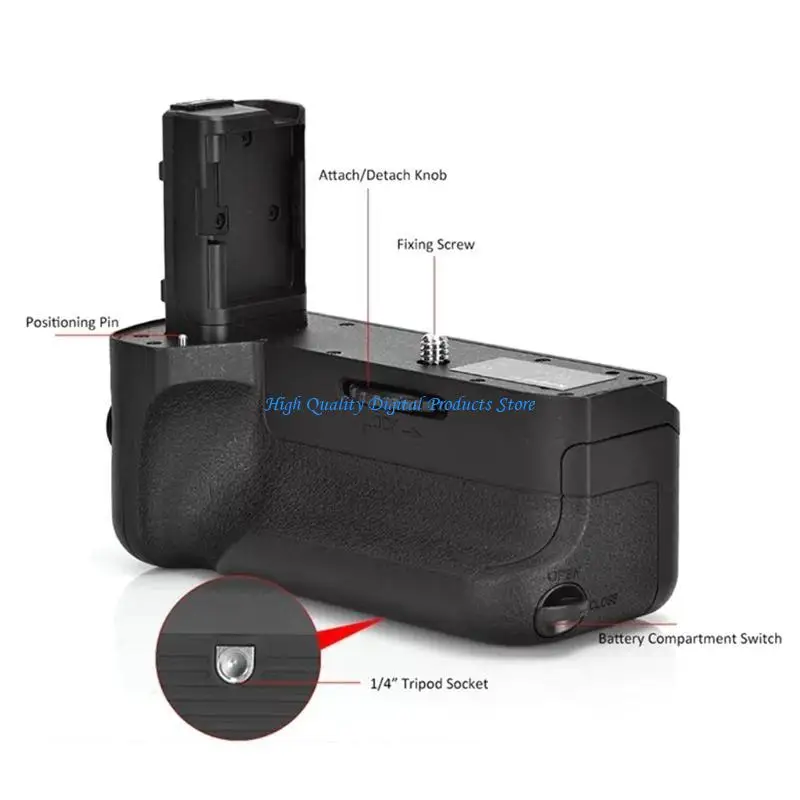 U2JE VG-C2EM Вертикальная ручка для беззеркальных камер A7II A7R2 A7M2 A7S2 Батарейная ручка