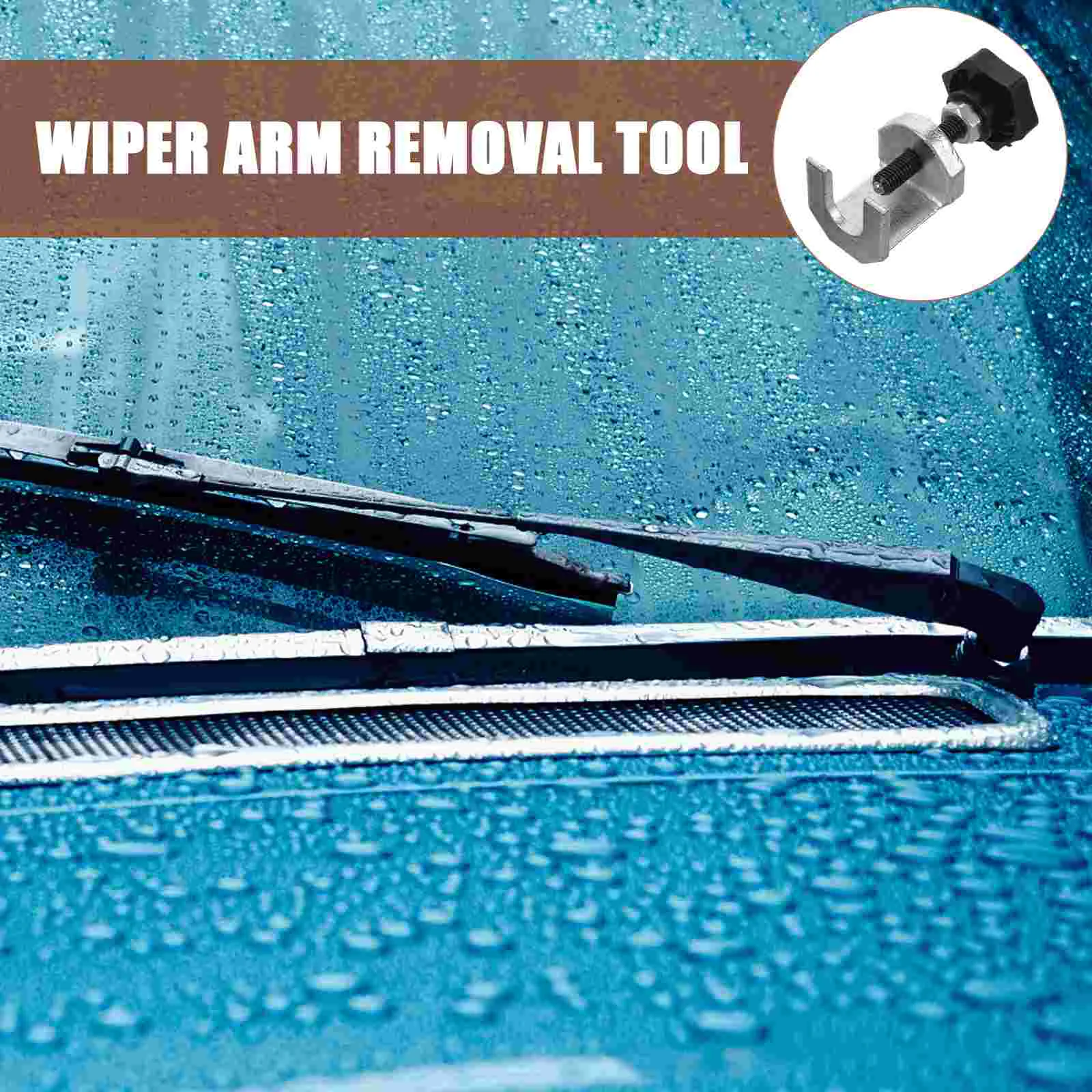 Wiper Arm Remover Windshield Puller Tool Removal Kit Disassembler Rear Puller/removal Blade