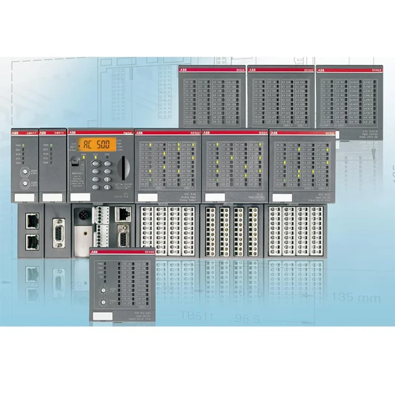 A B  AC500 SPS 1 SAP240500R0001 AI523/AO523/DA50/TU515/TU532/DI524/DO524/DC523