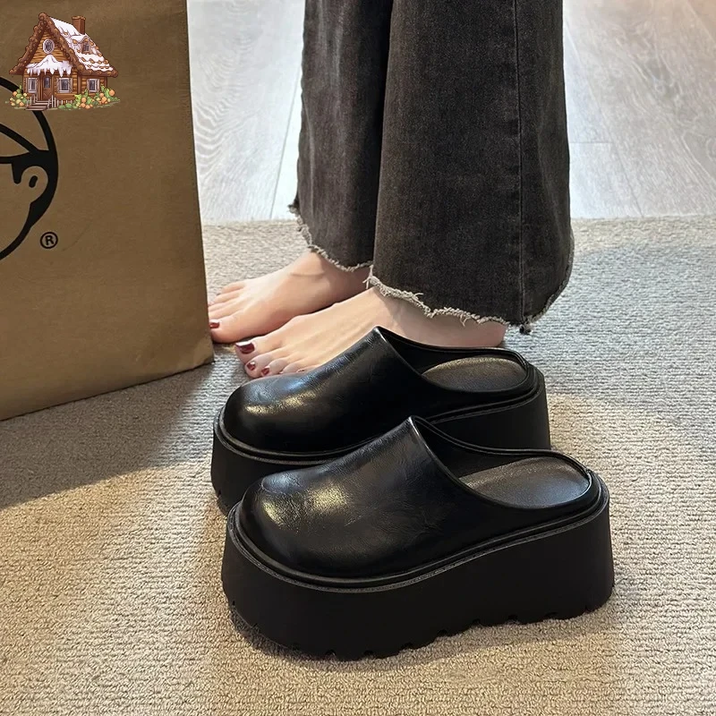 

2026 Women's Thick Bottom Birkfoot Sandals Outdoor Wear Spring Autumn Small Size Lazy Person's Slip-On Shoes Fashionable Clogs