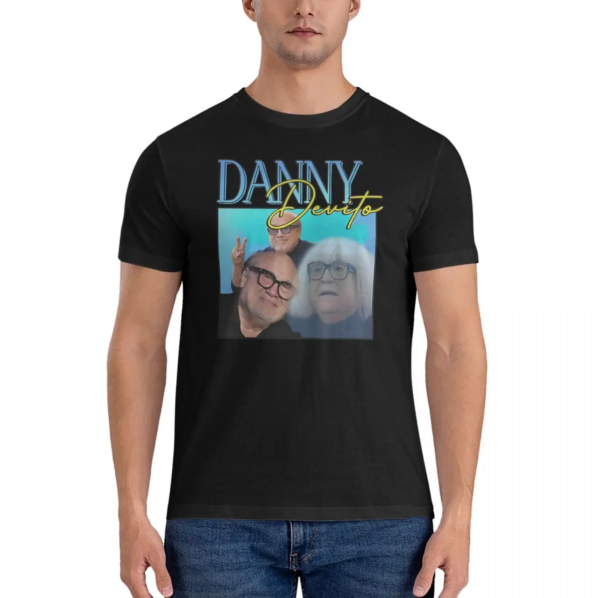 Funny Danny Devito Graphic Tshirts For Men Women Cotton Clothes Retro Hip Hop Retro Round Neck Short Sleeve