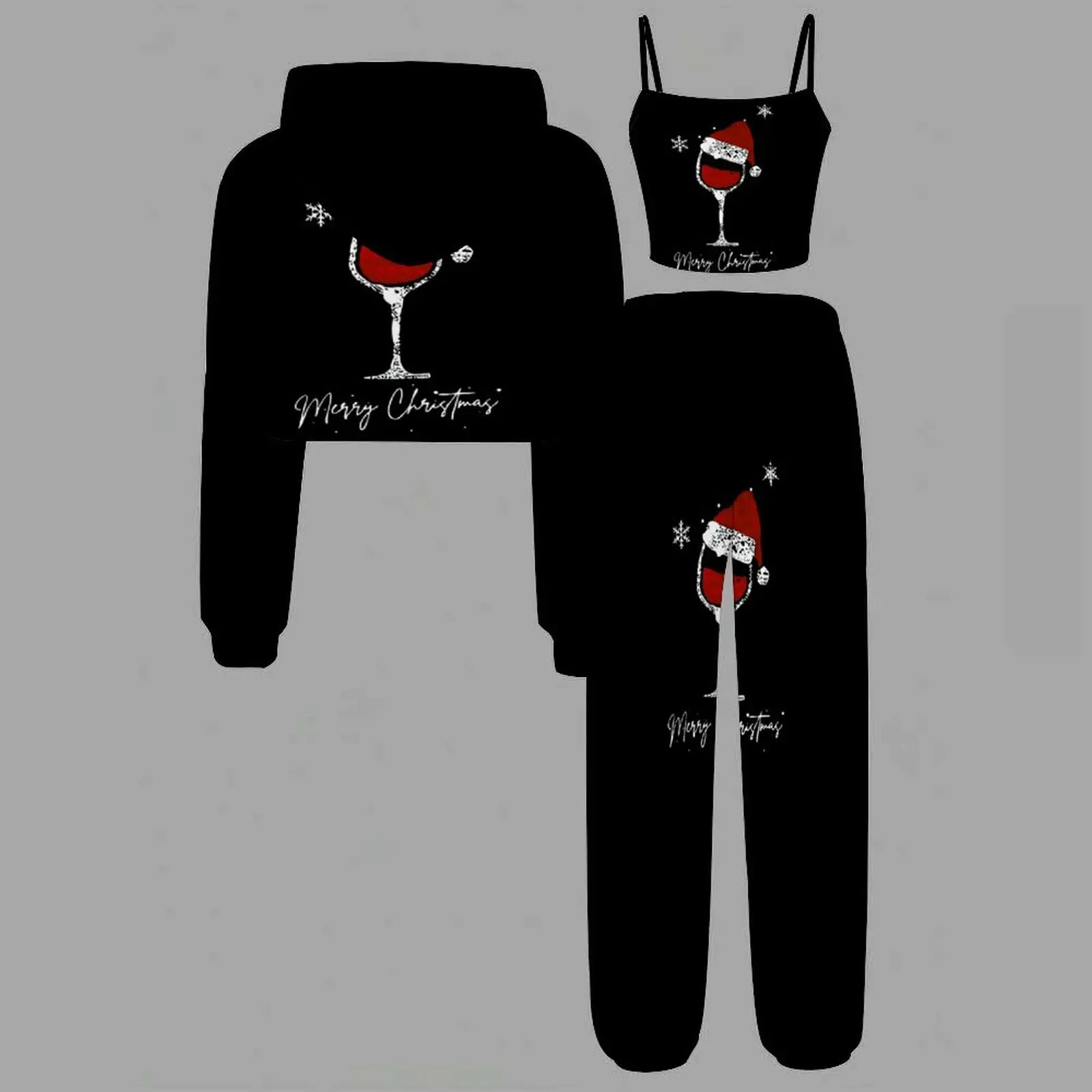 Kids Sweet Print Three Piece  Adorable Soft Skin-friendly Breathable Coat Fashion Casual Vest Daily Vacation Beach Sweatpants
