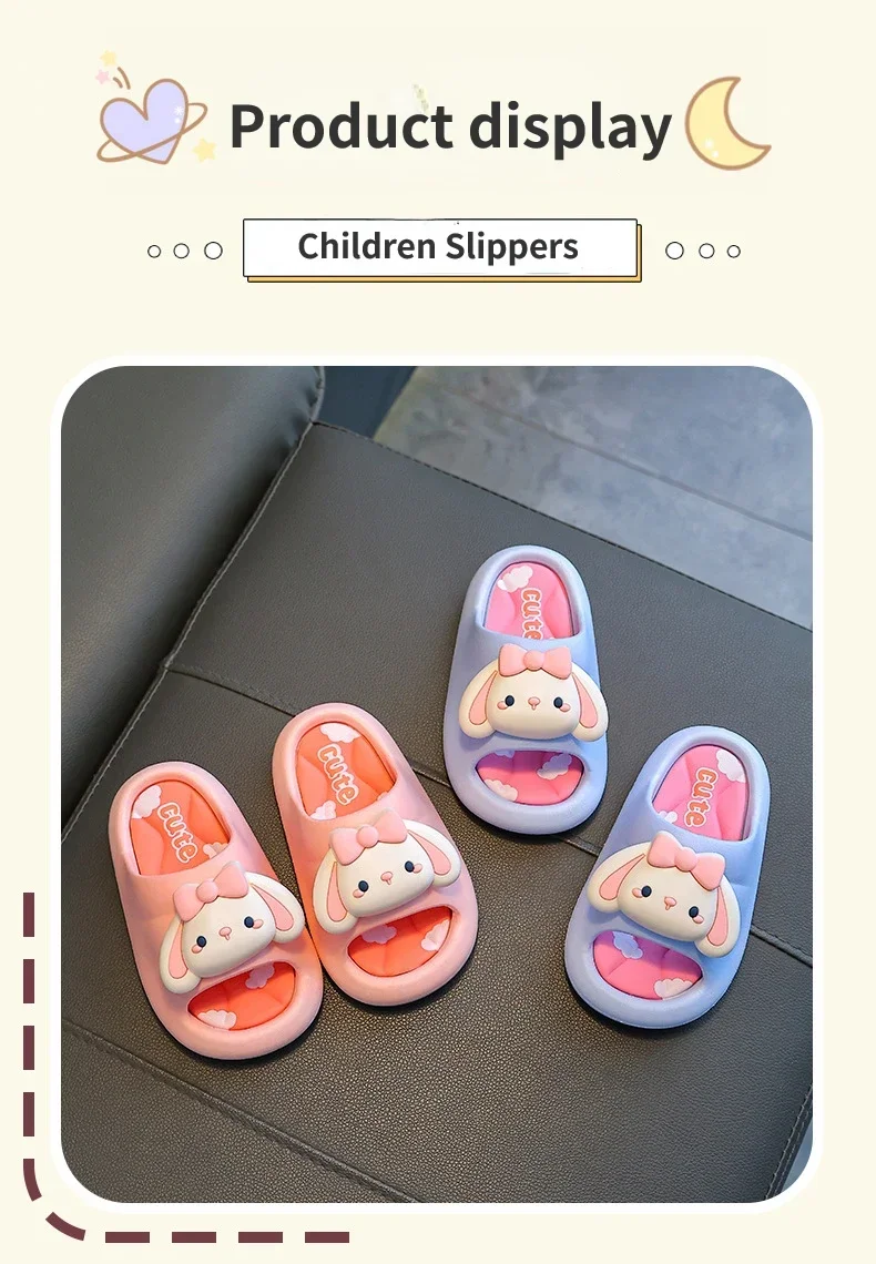 2026 Neue Sommer-Mädchensandalen, rutschfeste Badeschuhe für Kinder im Haus, 3-12 Jahre – Detail 12