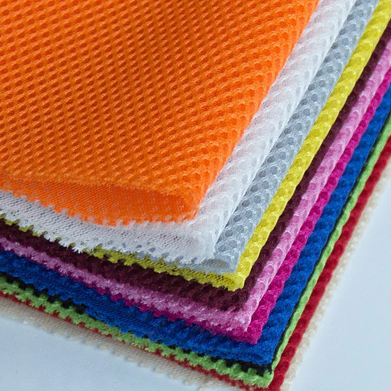 

Three Layer Breathable Mesh Fabric Handmade Sewing DIY For Shoes Sofa Car Seat Cover Net Patchwork Fabrics by the meter