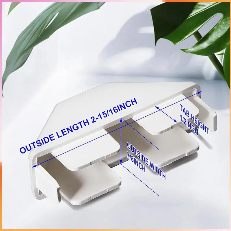 

A93Z 16 Pack White Vinyl Picket Fence Caps 7/8In X 3In Vinyl Picket Fence Caps Vinyl Fence Parts For Garden Fencing Outdoor