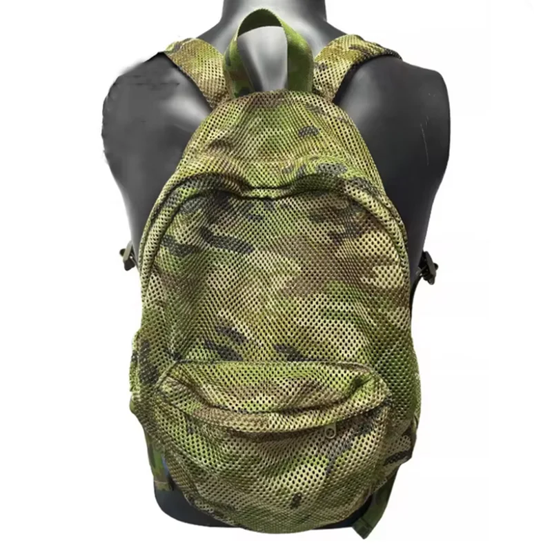 Mochila táctica ligera plegable de malla para viajes al aire libre - imagen 3
