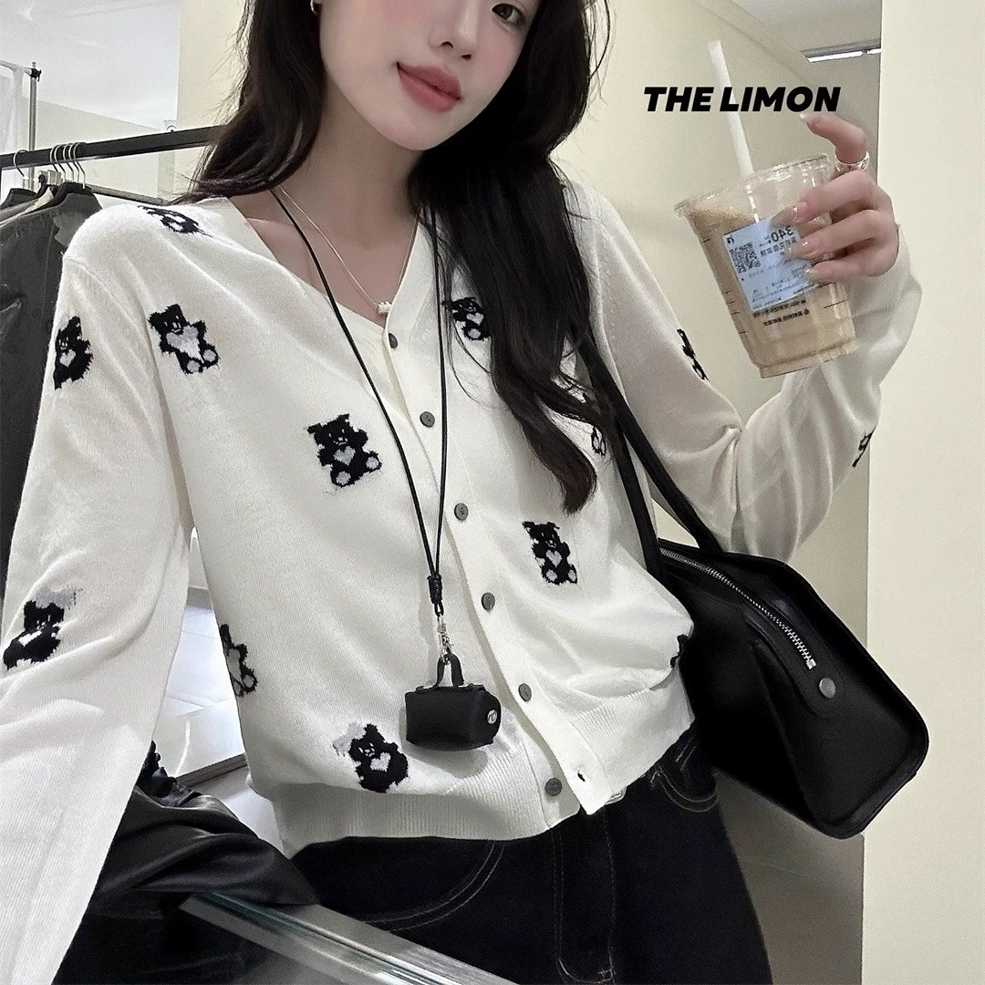 

Korean contrasting color one-shoulder short-sleeved T-shirt for women 2025 summer new irregular knitted top
