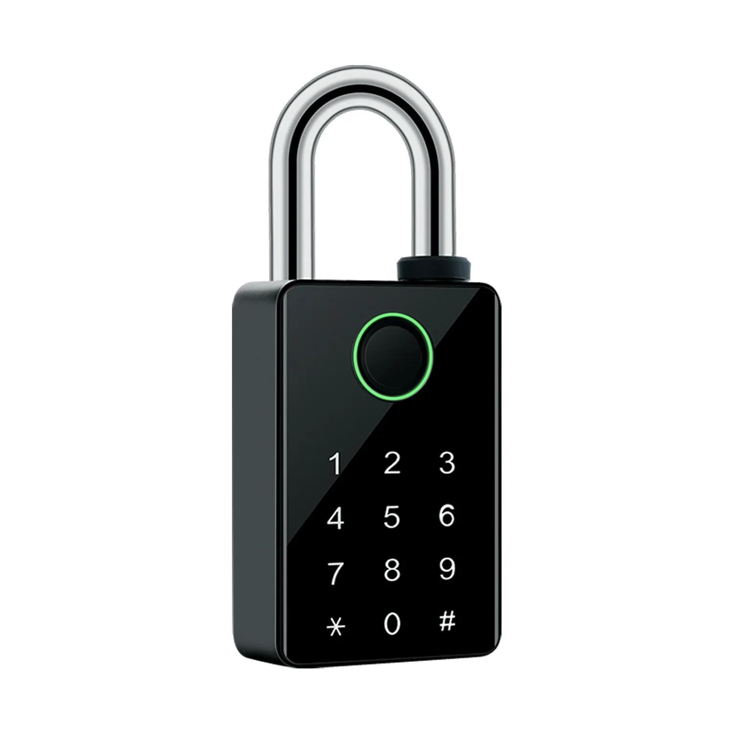 

Smart padlock, fingerprint password lock, household, outdoor waterproof
