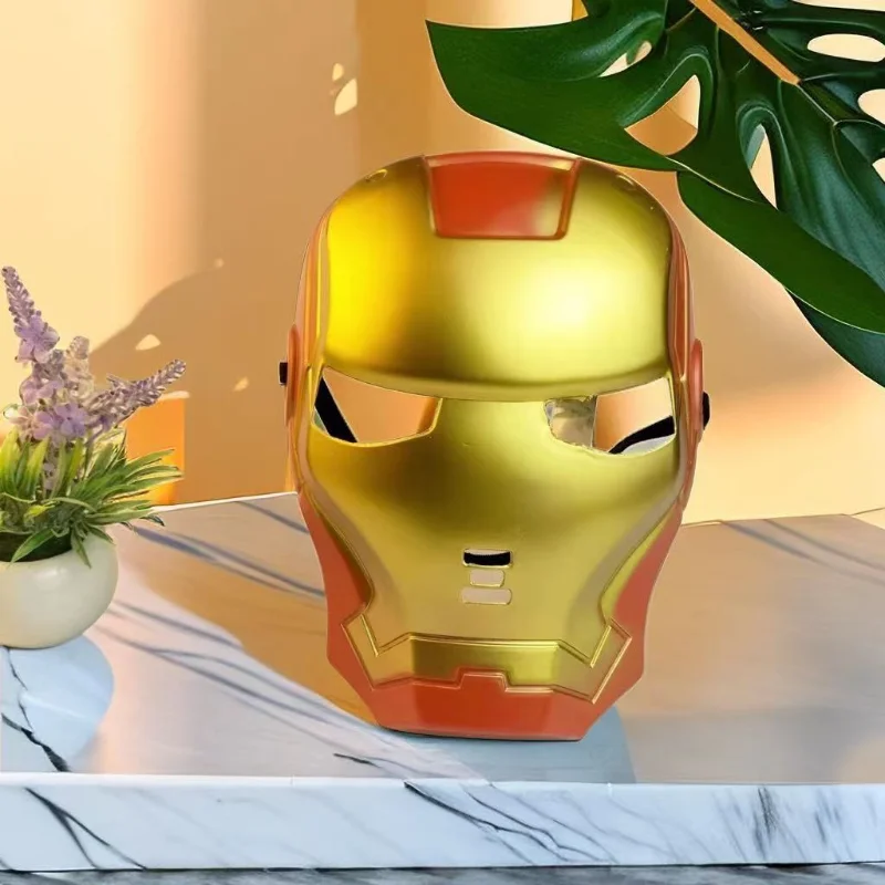 Iron Man Animation Peripherals Cool Mask Children's Toys Party Decorations Performance Prop Role Play Cartoon Model Gift