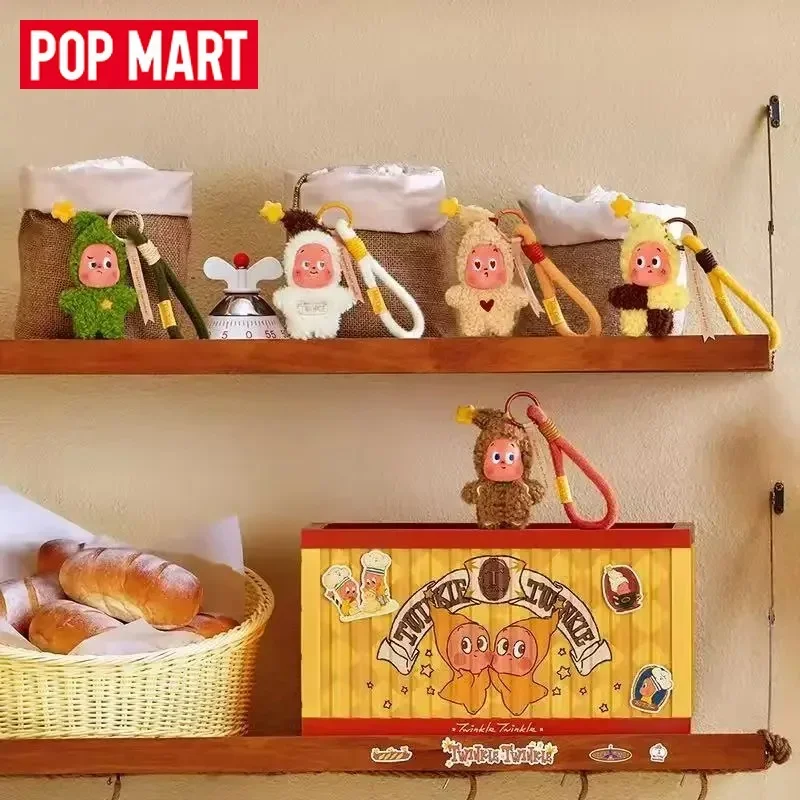 POP MART Star People Baked Cookie Plushie Pendant Blind Box Twinkle Twinkle Delicious Moments Vibrant Trendy Ornaments Gift ของตกแต่งสุดฮิตจาก POP MART รุ่น Star People Baked Cookie Plushie Pendant Blind Box ของขวัญสุดน่ารัก