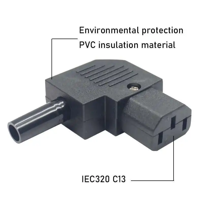 

Hot Sale IEC C14 15A 10A Power Adapter Rewireable Plug C13 Connector For Home