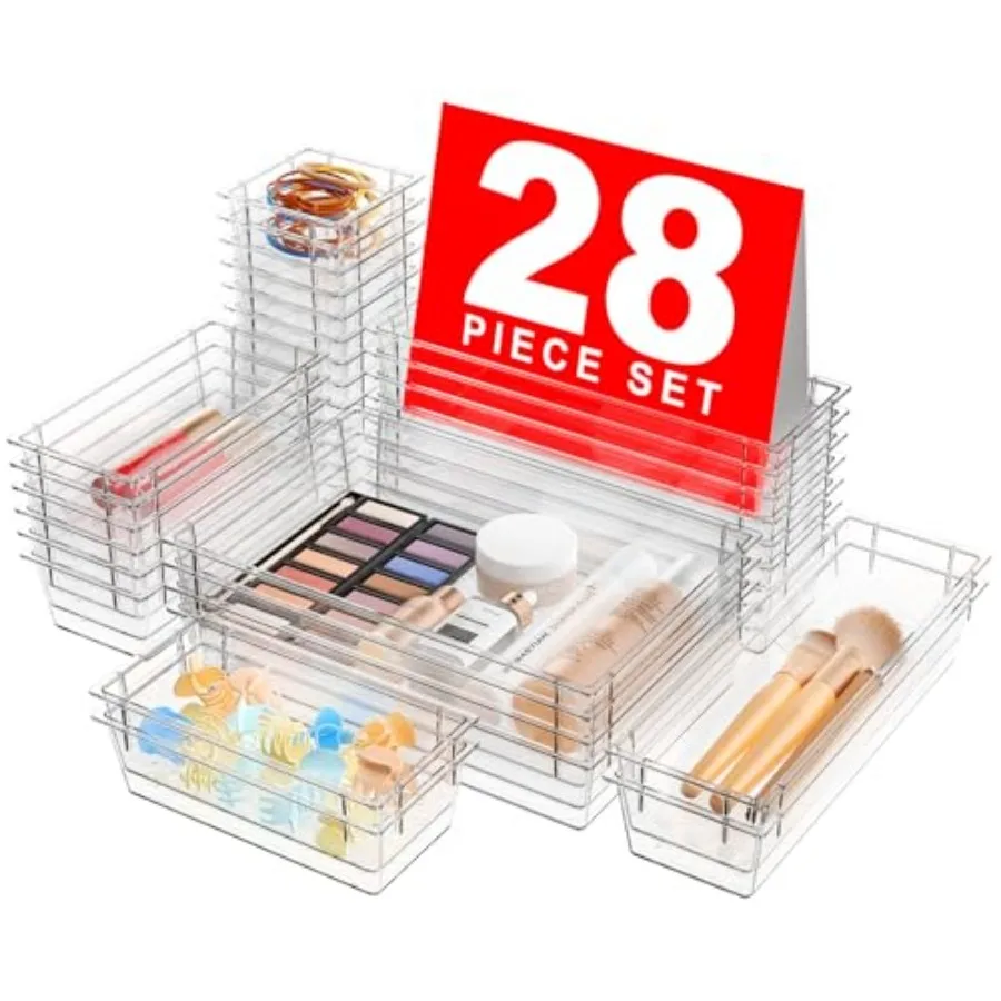 

Military Grade Drawer Organizer, Makeup organizer, Holds 177 Items Bathroom Organizers and Storage, Organization and