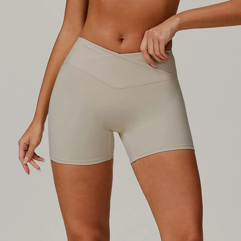 

Summer Women's Sports Shorts High Waist Gym Fitness Shorts Quick-dry Yoga Shorts Breathable Fitness Running Shorts Sportswear