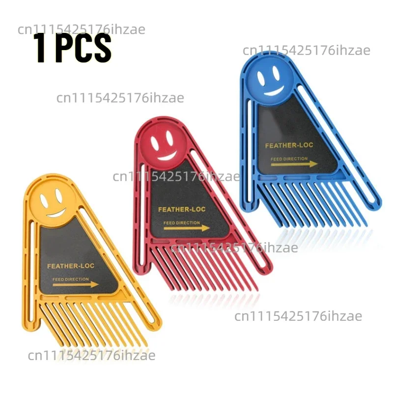 1set Featherboard Saftly Table Saw Push Block for Adjustable DIY Woodworking Table Saw Push Block Double Feather Loc Board