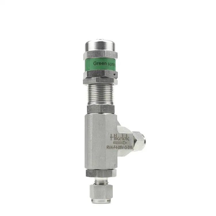 Hikelok Stainless Steel High Pressure Safety Valve Release Valve Proportional Relief Valve