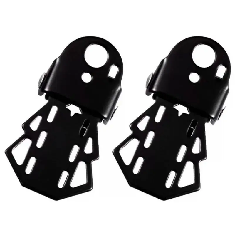 yunyun 2Pcs Durable Bike Pedal For Rear Foot Bike Back for Seat Foot Stand Thicken Cycling Bicycle Rear Saddle Bike Accessories