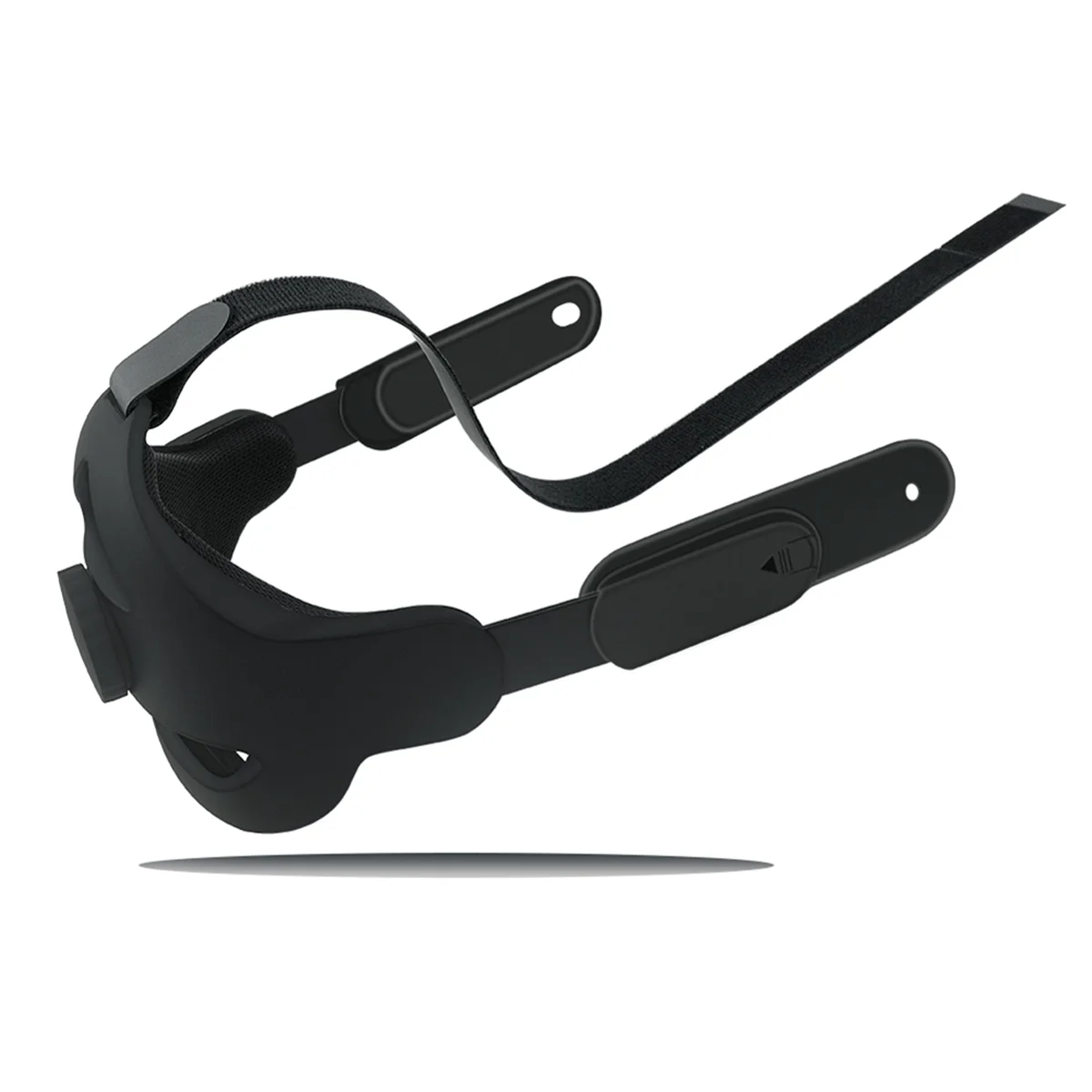 

A68Z VR Headset Strap for Oculus Quest 3 Adjustable Enhanced Head Cushion Wearing Head Strap for Oculus Quest 3-Black