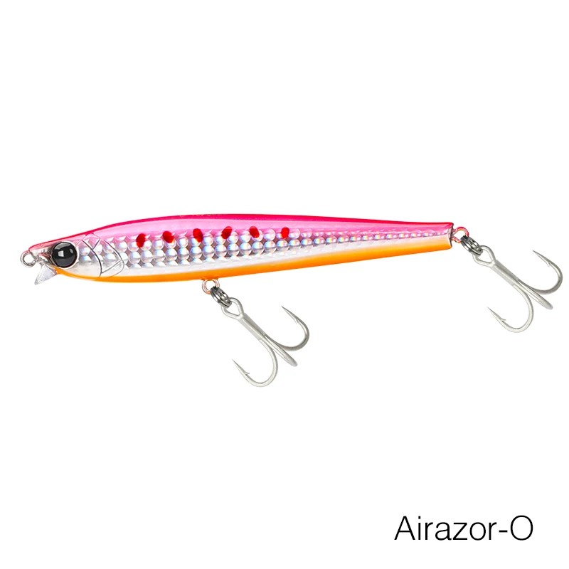 TSURINOYA 85S 105S Short Lip Heavy Fishing Lure Sinking Pencil AIRAZOR 85mm 20g 105mm 30g Long Casting Lipless Sea Fishing Lure