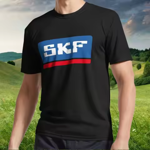 New SKF Logo For Fans Active T Shirt Funny S to 5XL