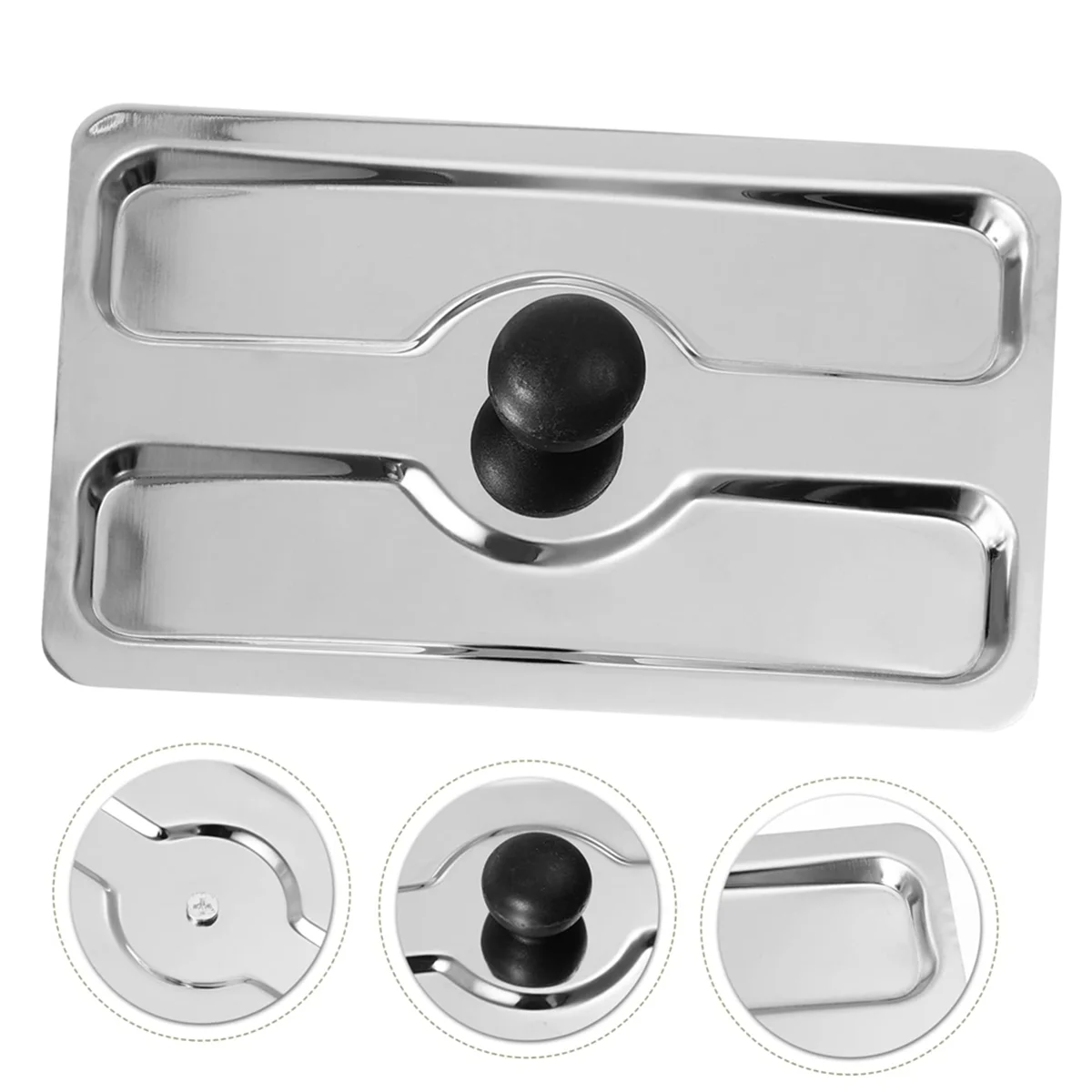 A61T-Toaster Cover Toaster Upper Cover Professional Toaster Glass Cake Dome Bread Machine Parts Loaf Pan Lid Appliance Parts